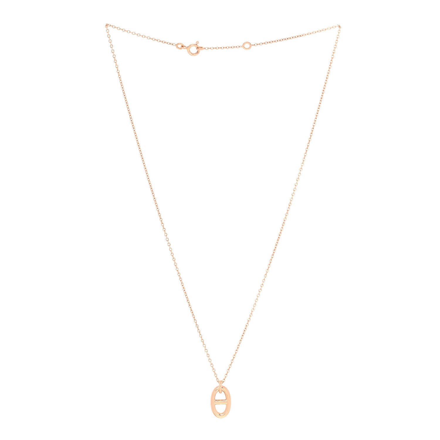 Hermes 18K Rose Gold PM Farandole Pendant Necklace 2 of 5