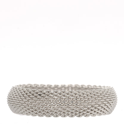 Tiffany Sterling Silver Somerset Mesh Bracelet 1 of 4
