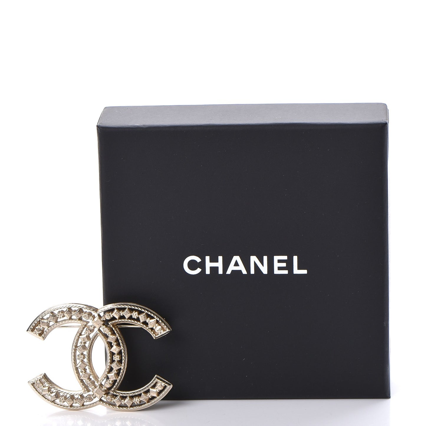 CC Brooch Light Gold