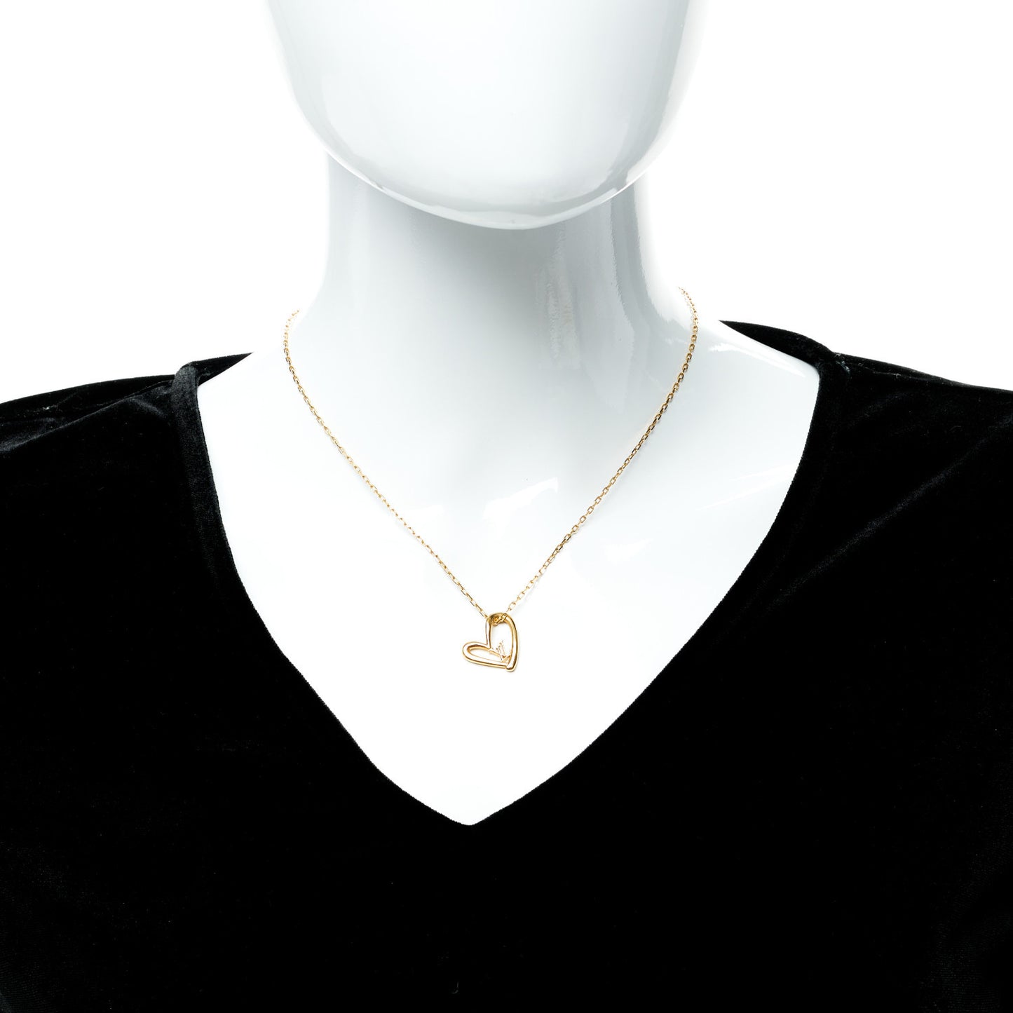 Metal Fall In Love Necklace