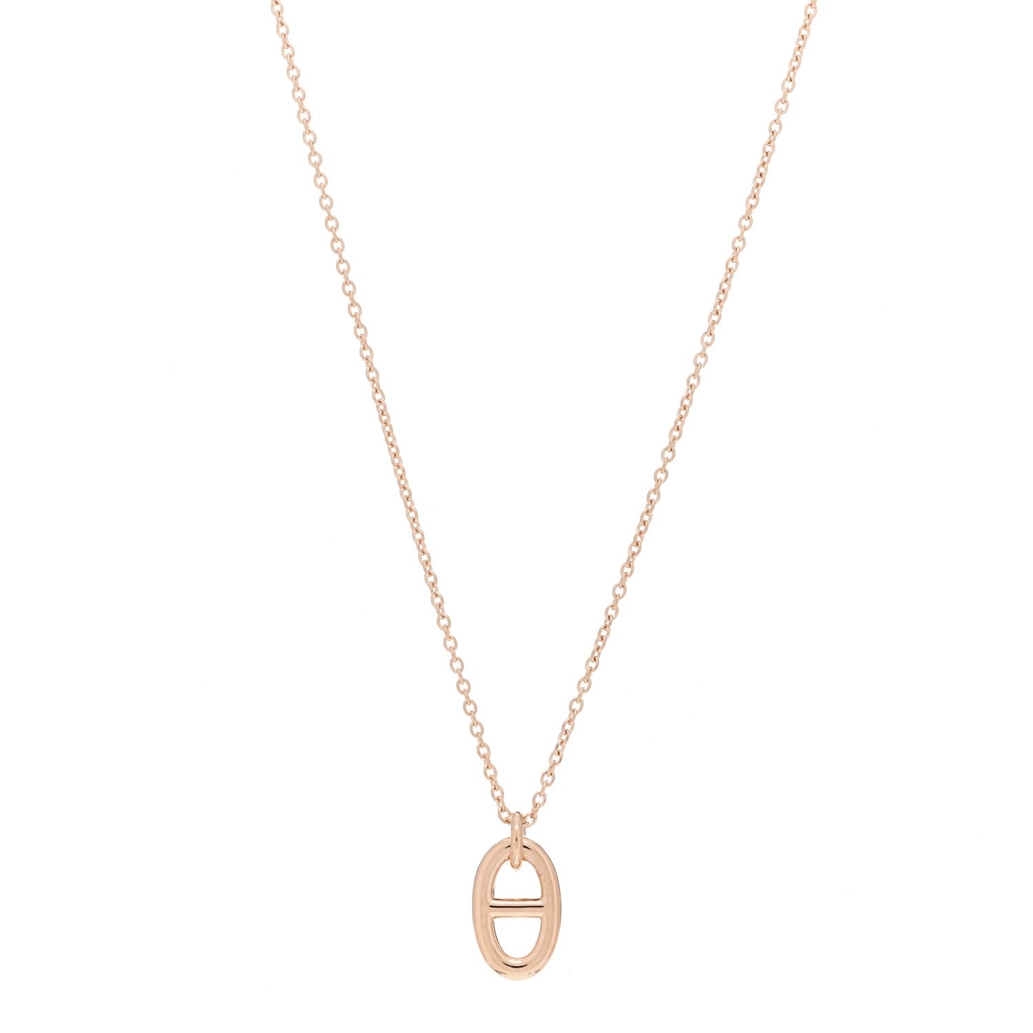 Hermes 18K Rose Gold PM Farandole Pendant Necklace 1 of 5