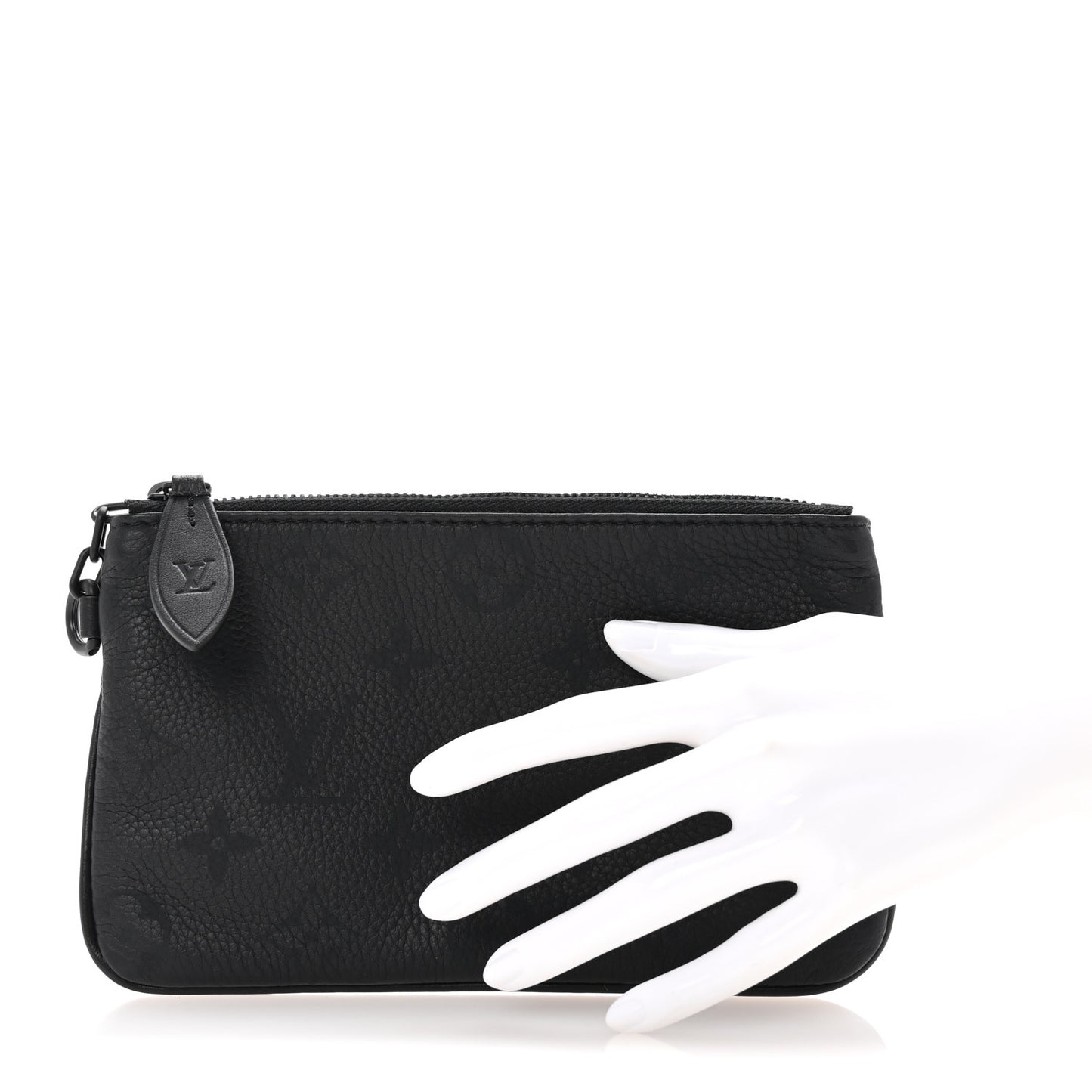 Calfskin Monogram Speedy P9 Bandouliere 30 Pochette Ultra Black