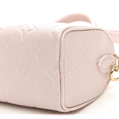 Louis Vuitton Empreinte Monogram Nano Speedy Snowy Pearl 8 of 10