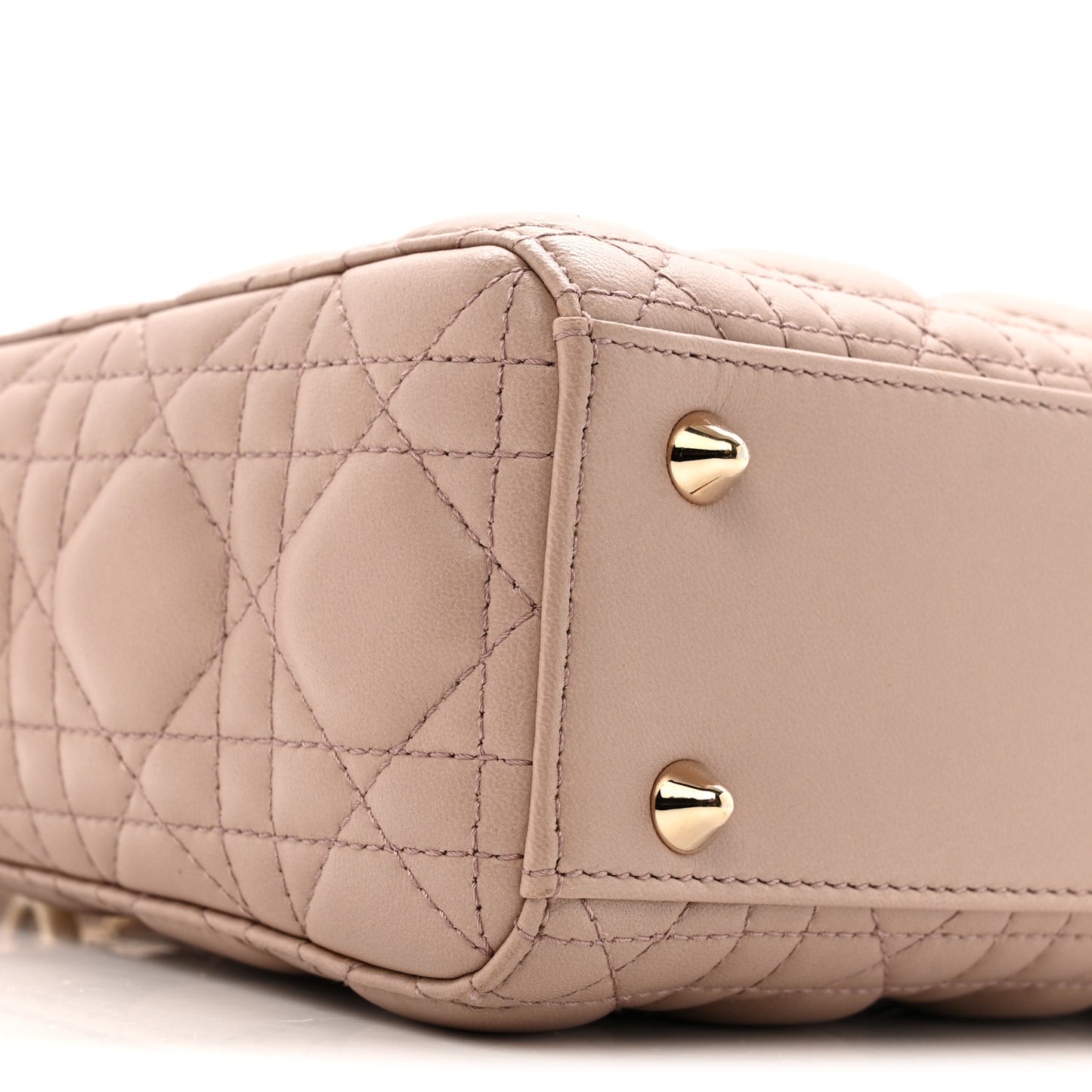 Lambskin Cannage Small Lucky Badges My Lady Dior Fard