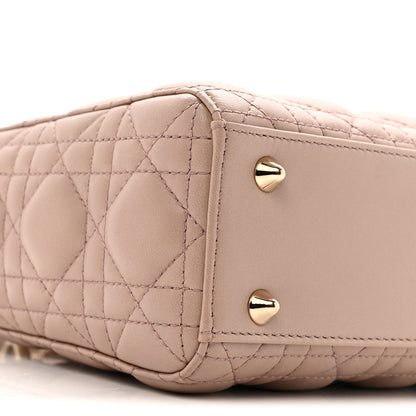 Christian Dior Lambskin Cannage Small Lucky Badges My Lady Dior Fard 9 of 12