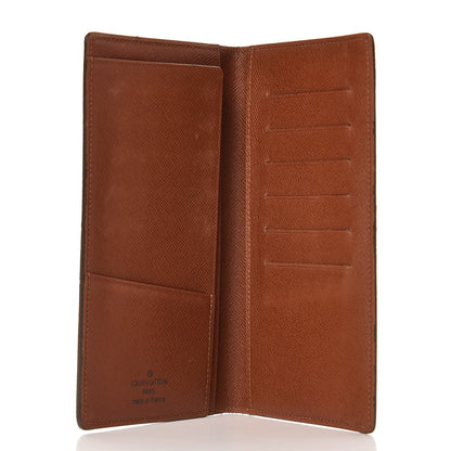 Louis Vuitton Monogram Porte Valeurs Checkbook Wallet 5 of 7