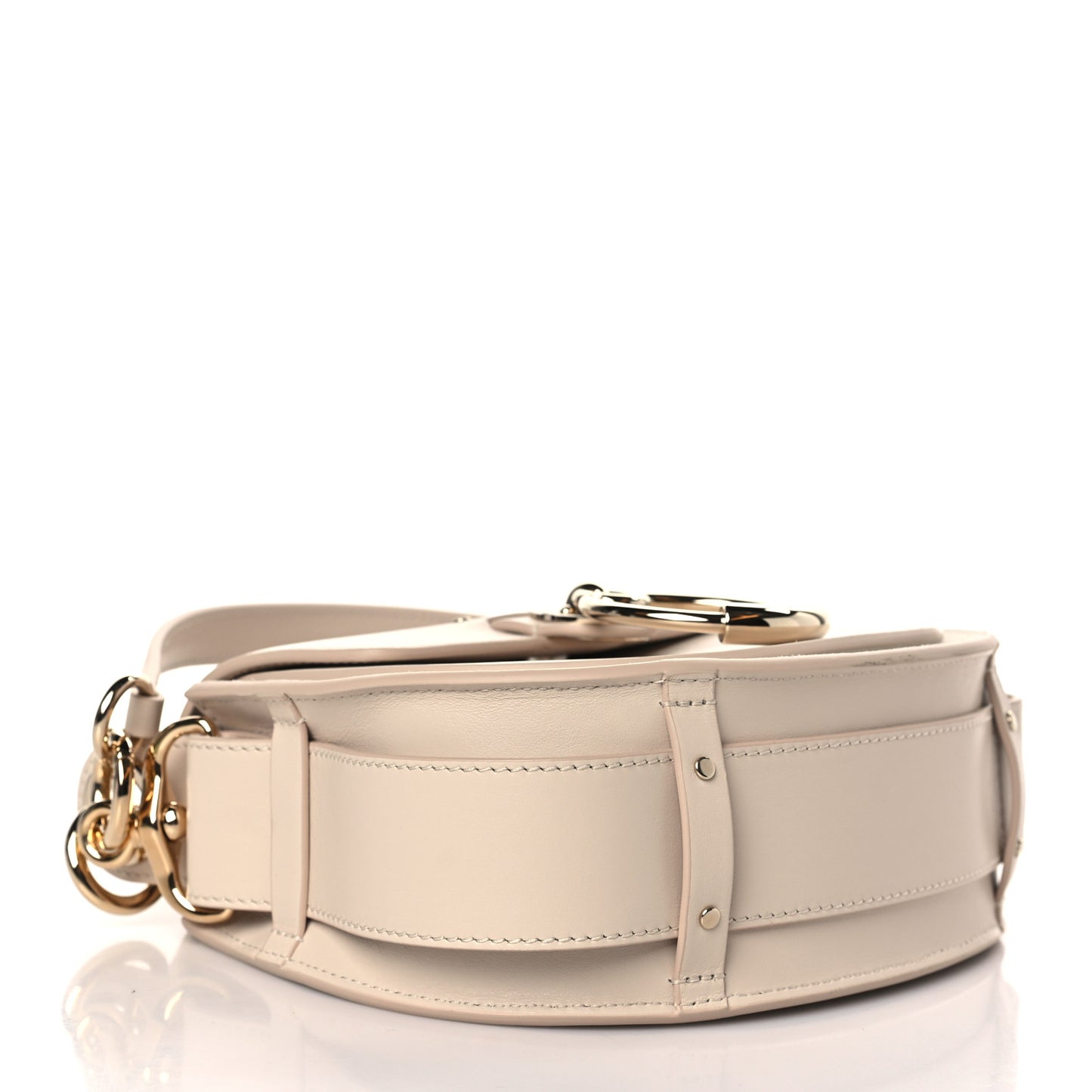 Calfskin Small Tess Bag Motty Grey