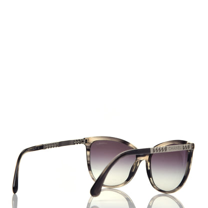 Chanel Chain Sunglasses 5352 Dark Tortoise 4 of 8