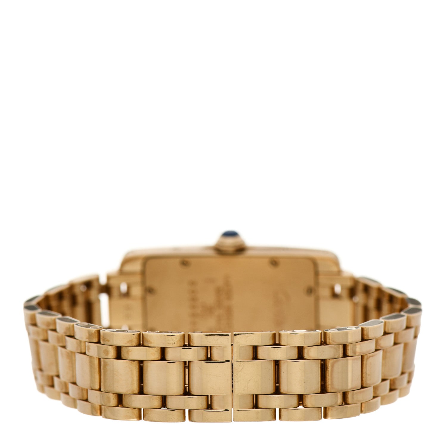 Cartier 18K Yellow Gold 19mm Tank Americaine Quartz Watch 3 of 7