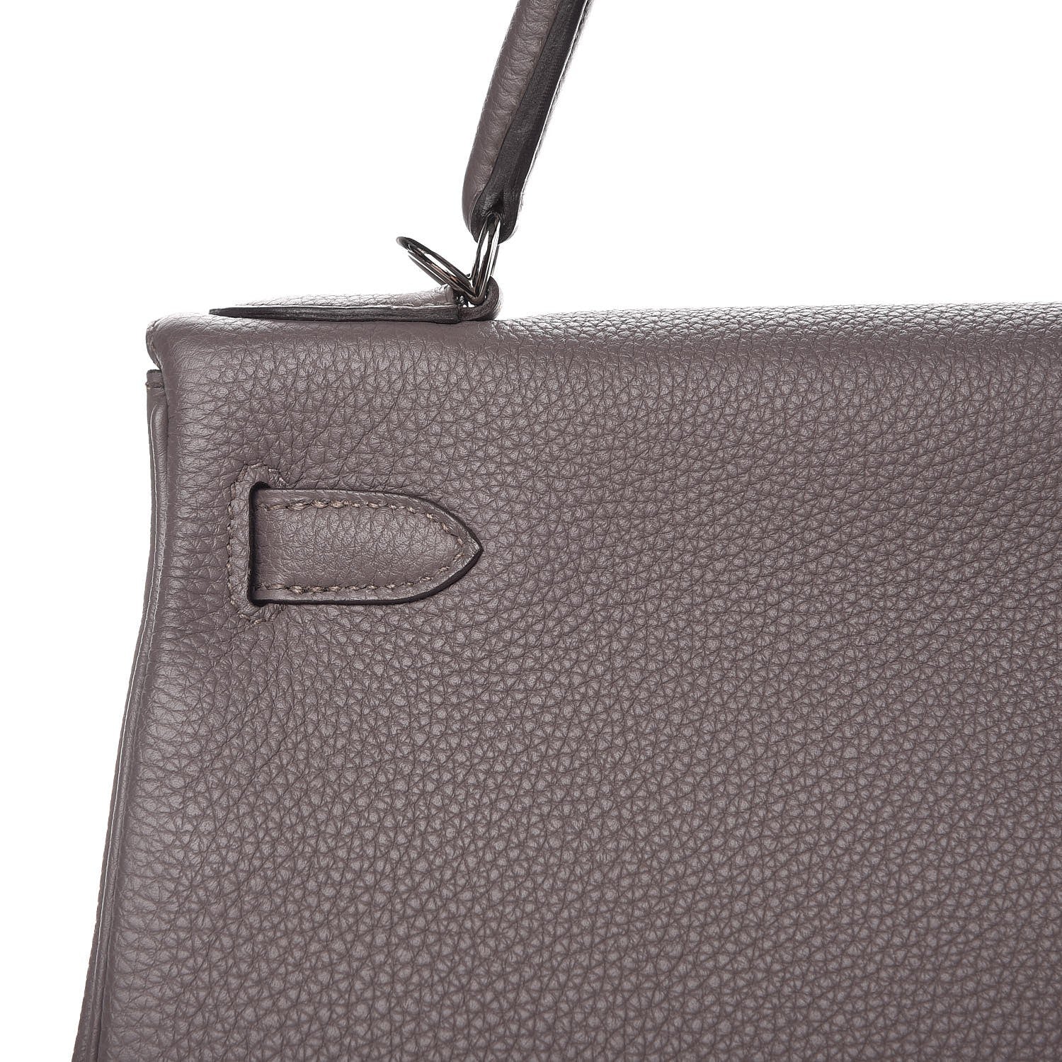 Hermes Togo Kelly Retourne 28 Etain 9 of 34