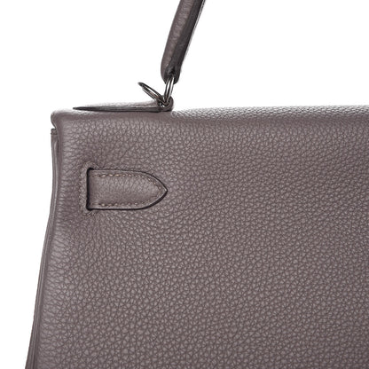 Hermes Togo Kelly Retourne 28 Etain 9 of 34
