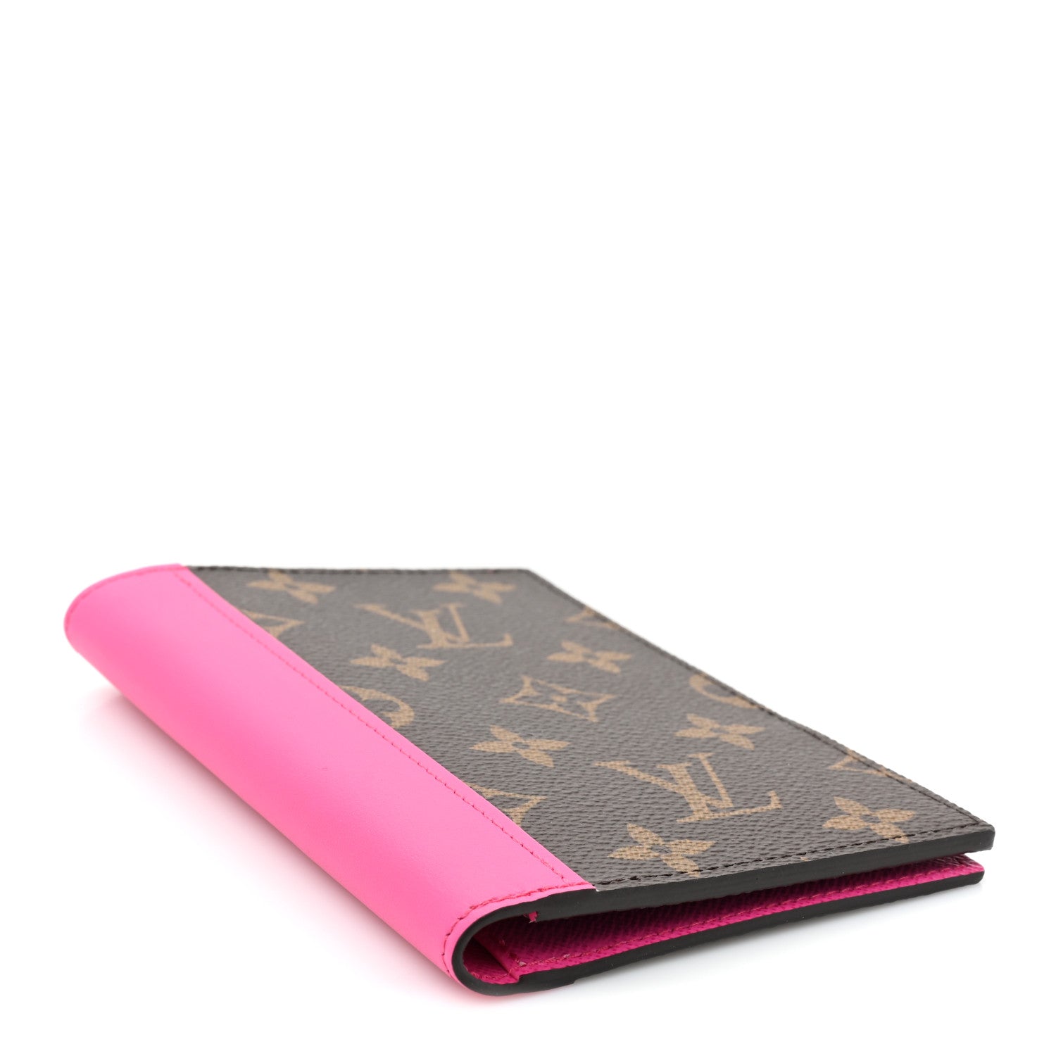 Louis Vuitton Monogram Macassar Passport Cover Fuchsia 4 of 12