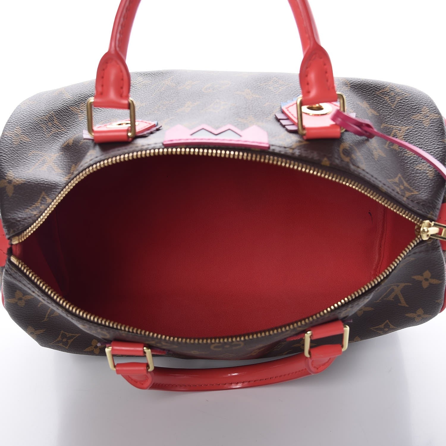 Louis Vuitton Monogram Totem Speedy 30 Flamingo 5 of 10