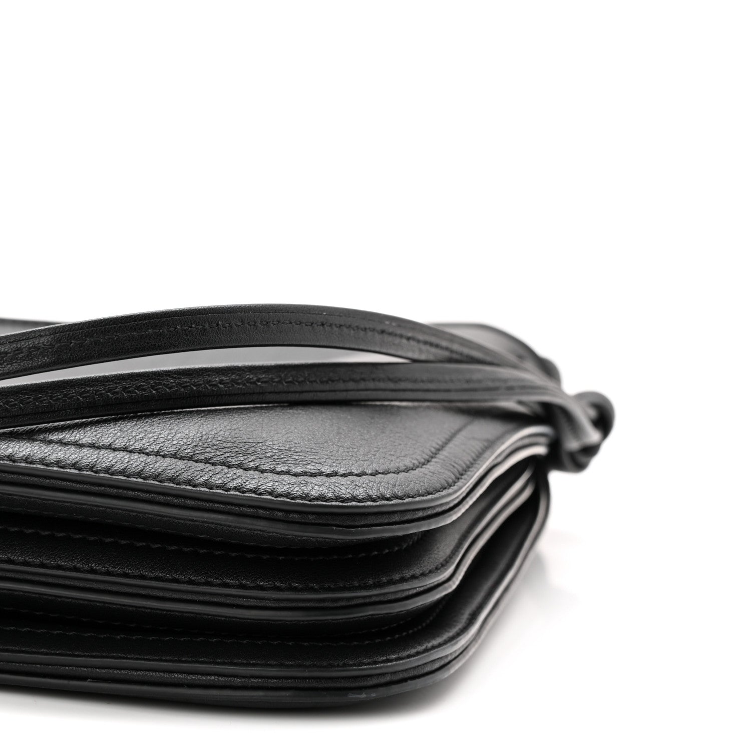 Phoebe Philo Soft Calfskin Small Gig Bag Black 9 of 10