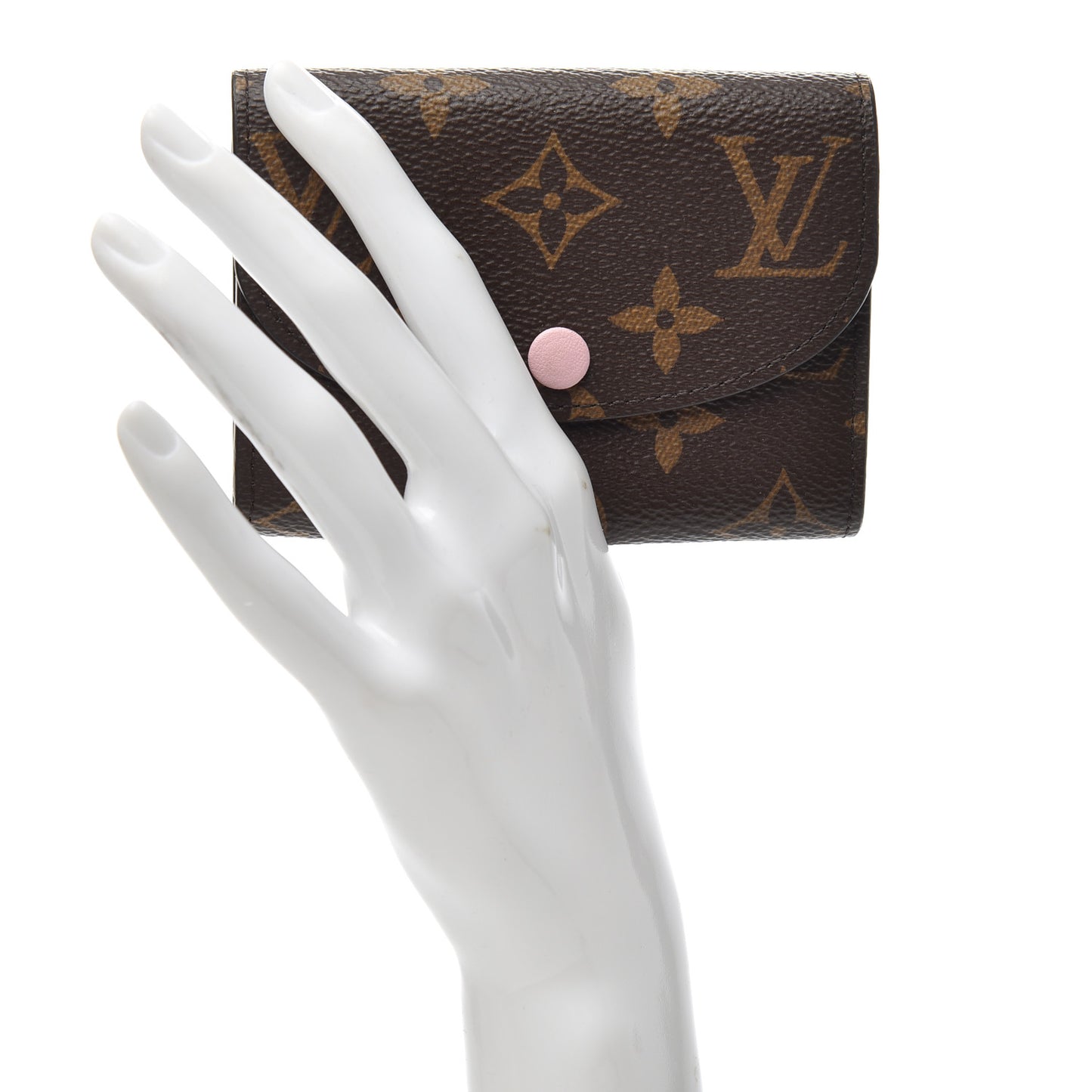 Monogram Rosalie Coin Purse Rose Ballerine