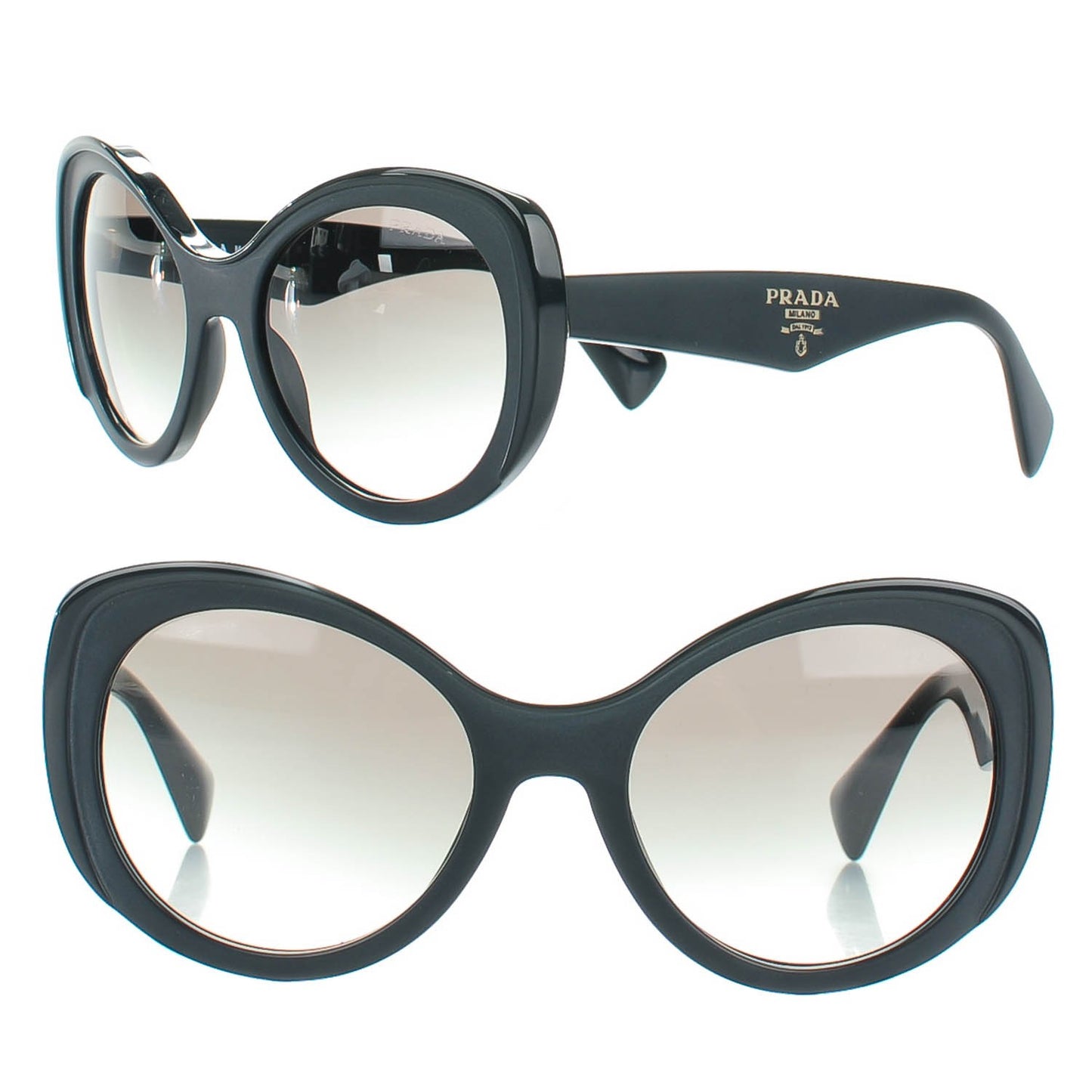 Cat Eye Sunglasses SPR 12P Black