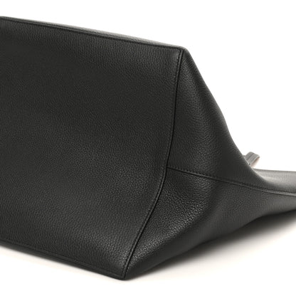 The Row Grained Calfskin Park Tote Three Black 10 of 10