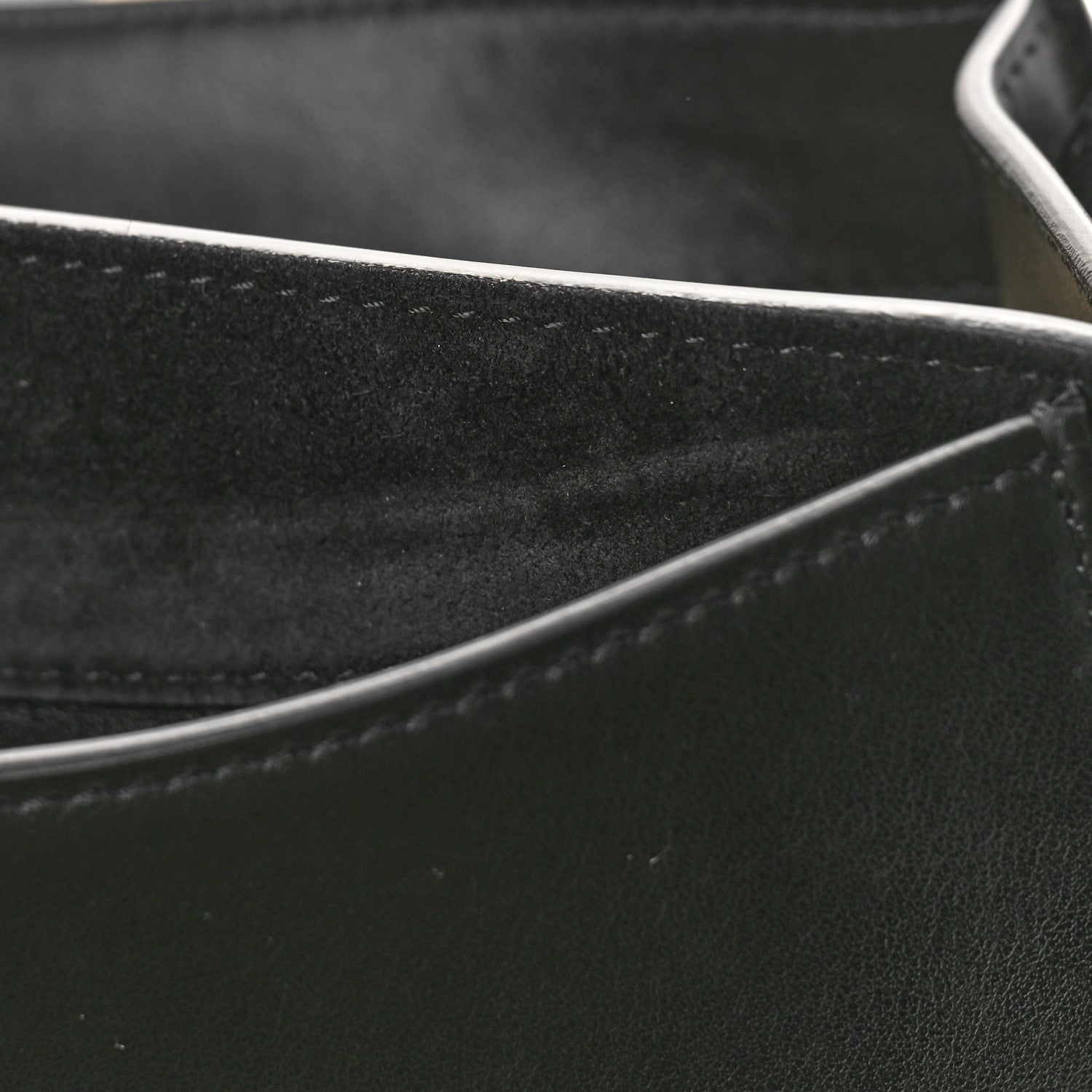 Chloe Calfskin Suede Large Tess Bag Black 10 of 10