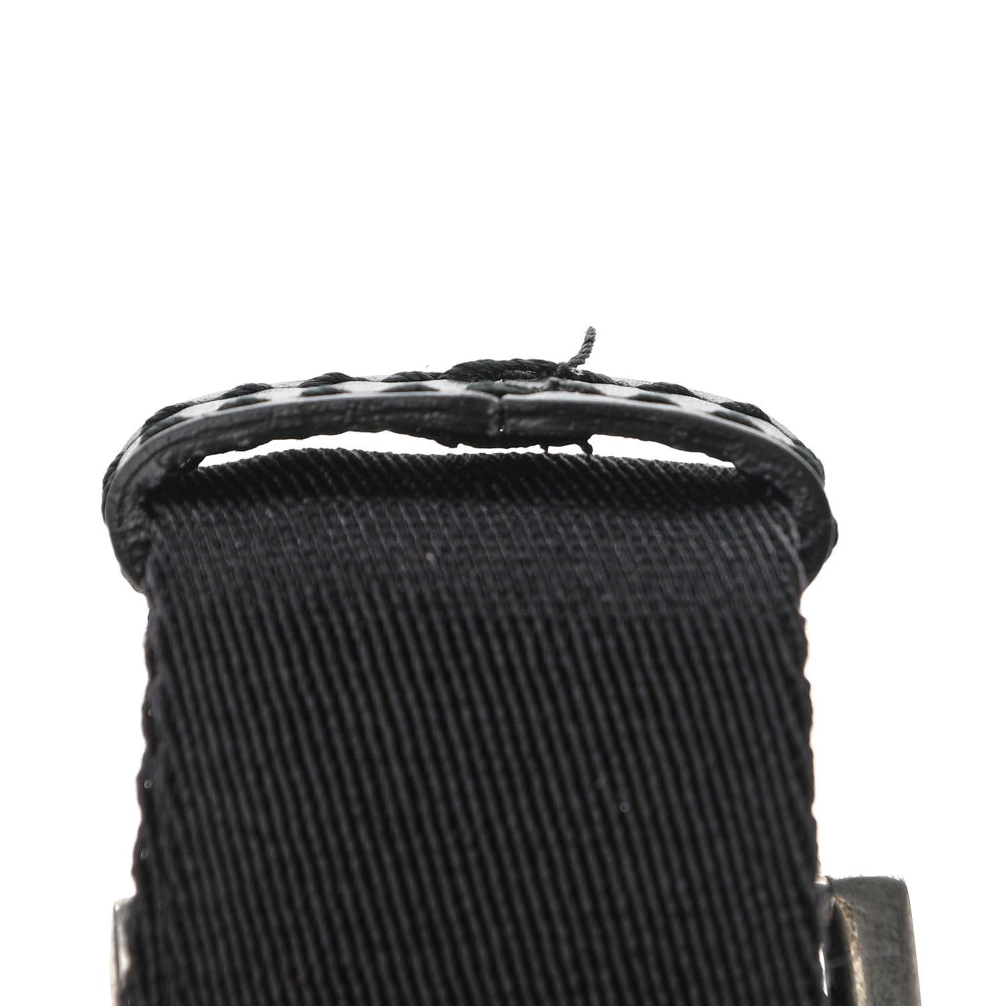 GG Supreme Monogram Web Messenger Bag Black