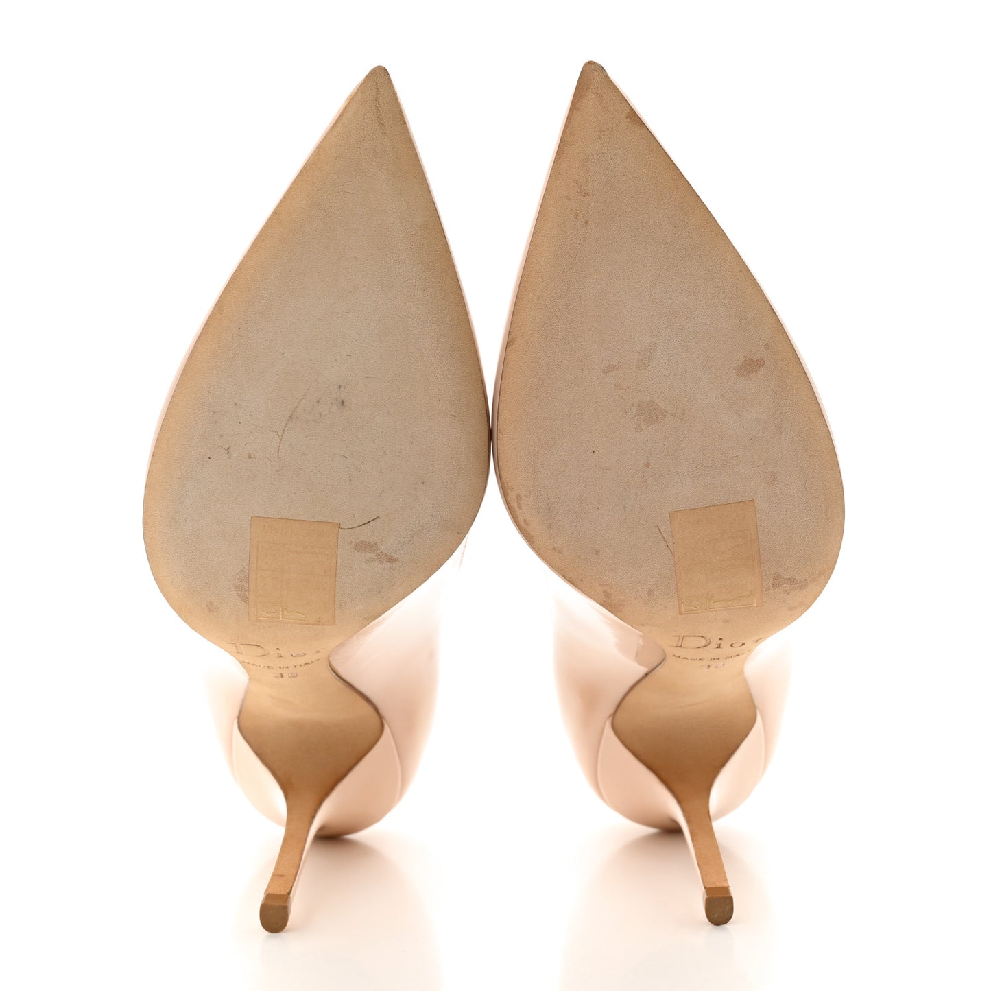 Patent Pumps 38 Nude