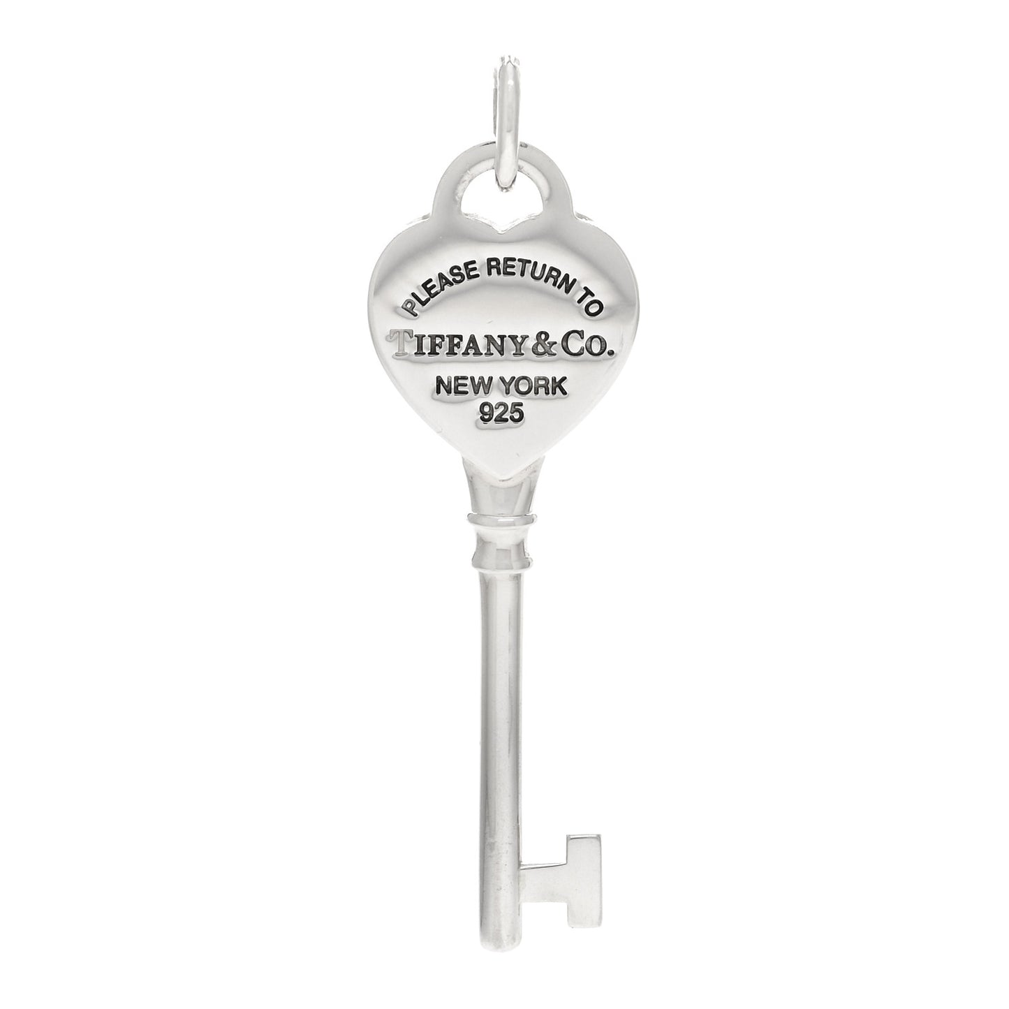 Sterling Silver Return To Tiffany Heart Key Pendant