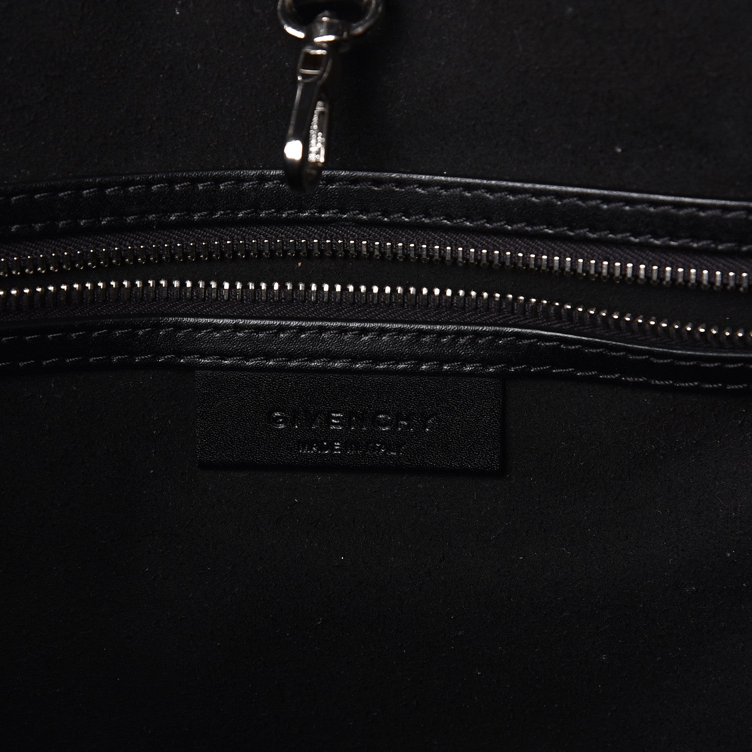 Givenchy Calfskin Large Antigona Whipstitch Handle Tote Black 8 of 18