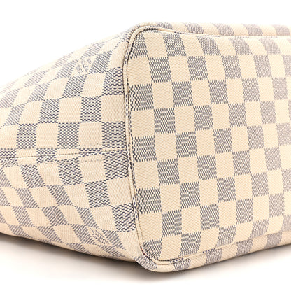 Louis Vuitton Damier Azur Neo Neverfull MM Rose Ballerine 8 of 20