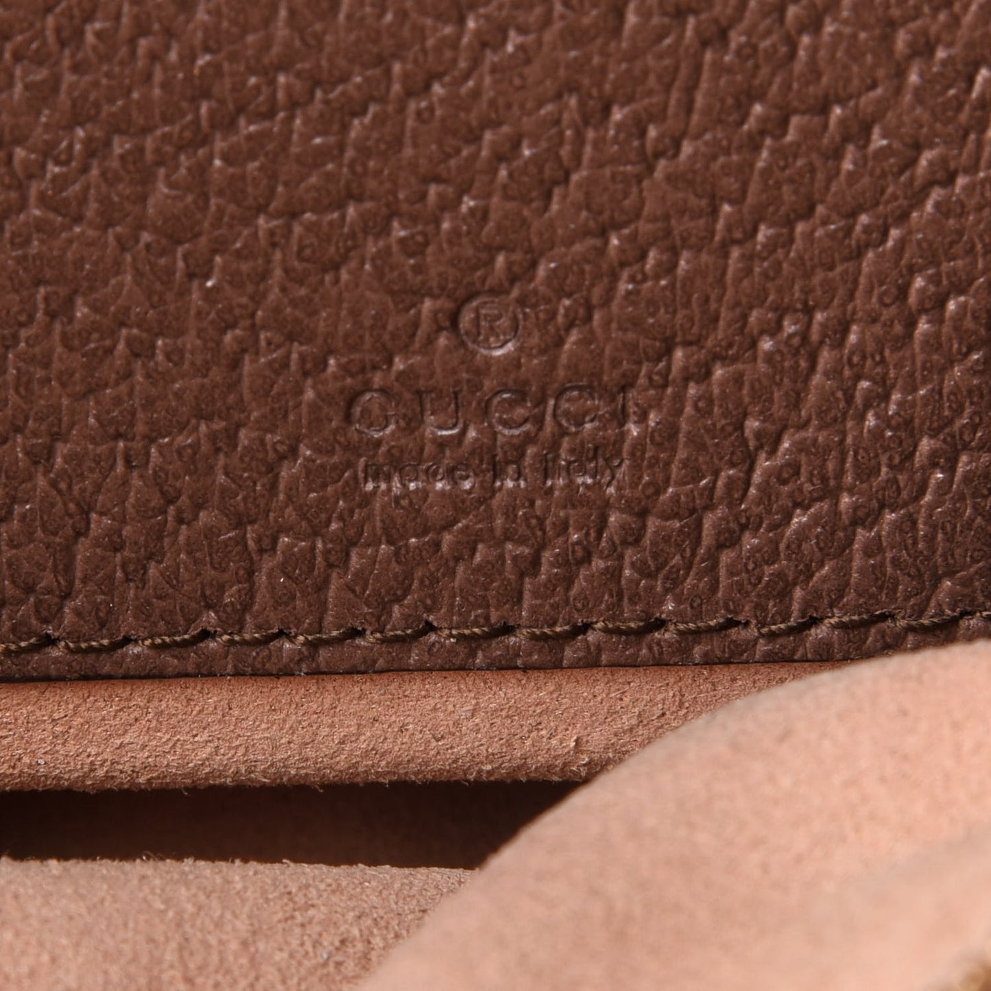GG Supreme Monogram Web Mini Ophidia Round Backpack Brown