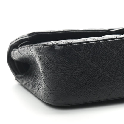 Chanel Caviar Quilted Medium Double Flap Black 7 of 8