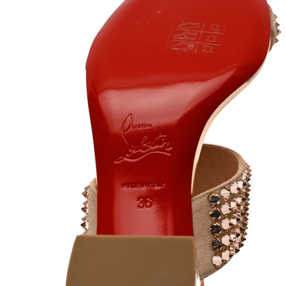 Christian Louboutin Krystal Fever 55 Sandals 36 Blush 6 of 10