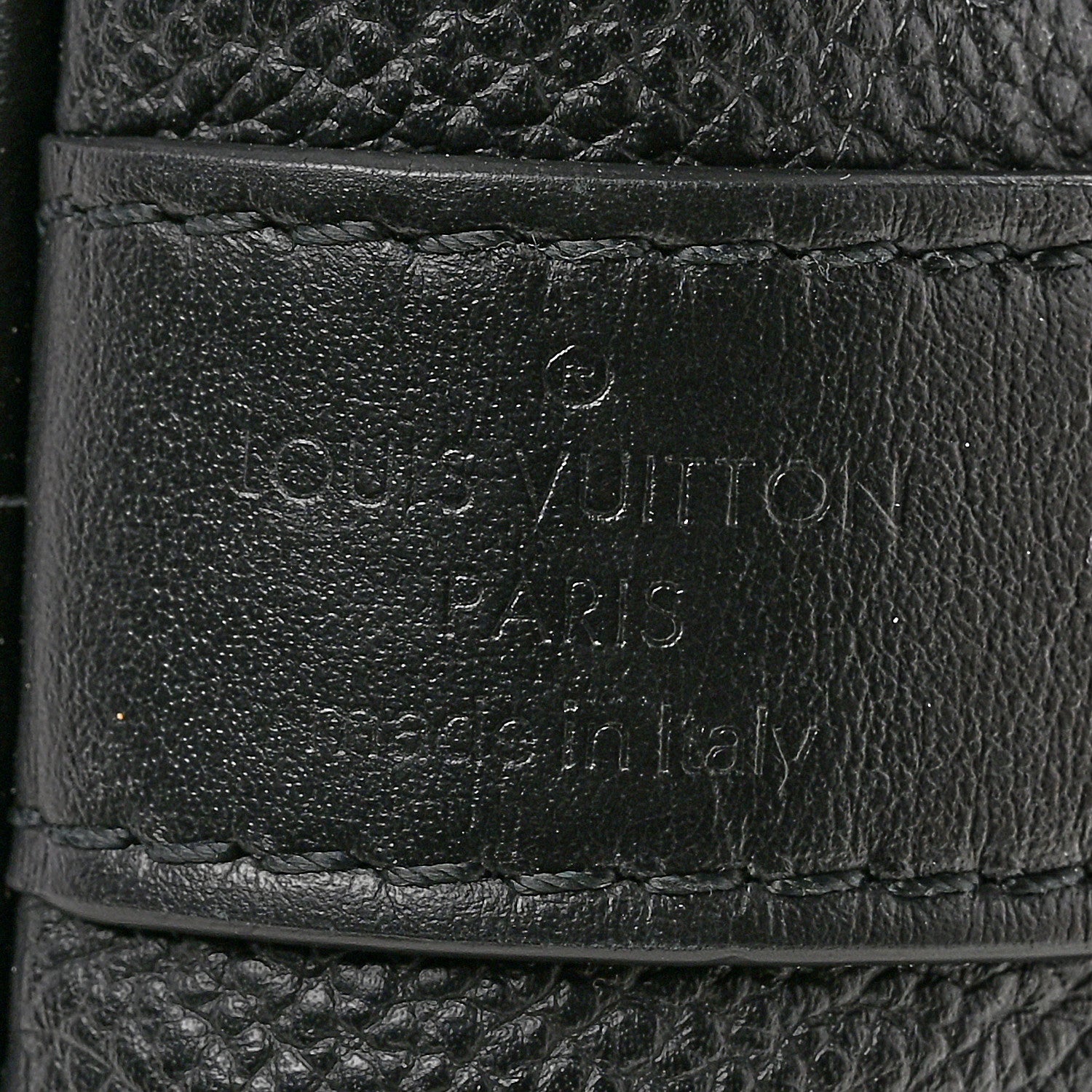 Louis Vuitton Empreinte Monogram Giant Keepall Bandouliere 45 Black 5 of 13