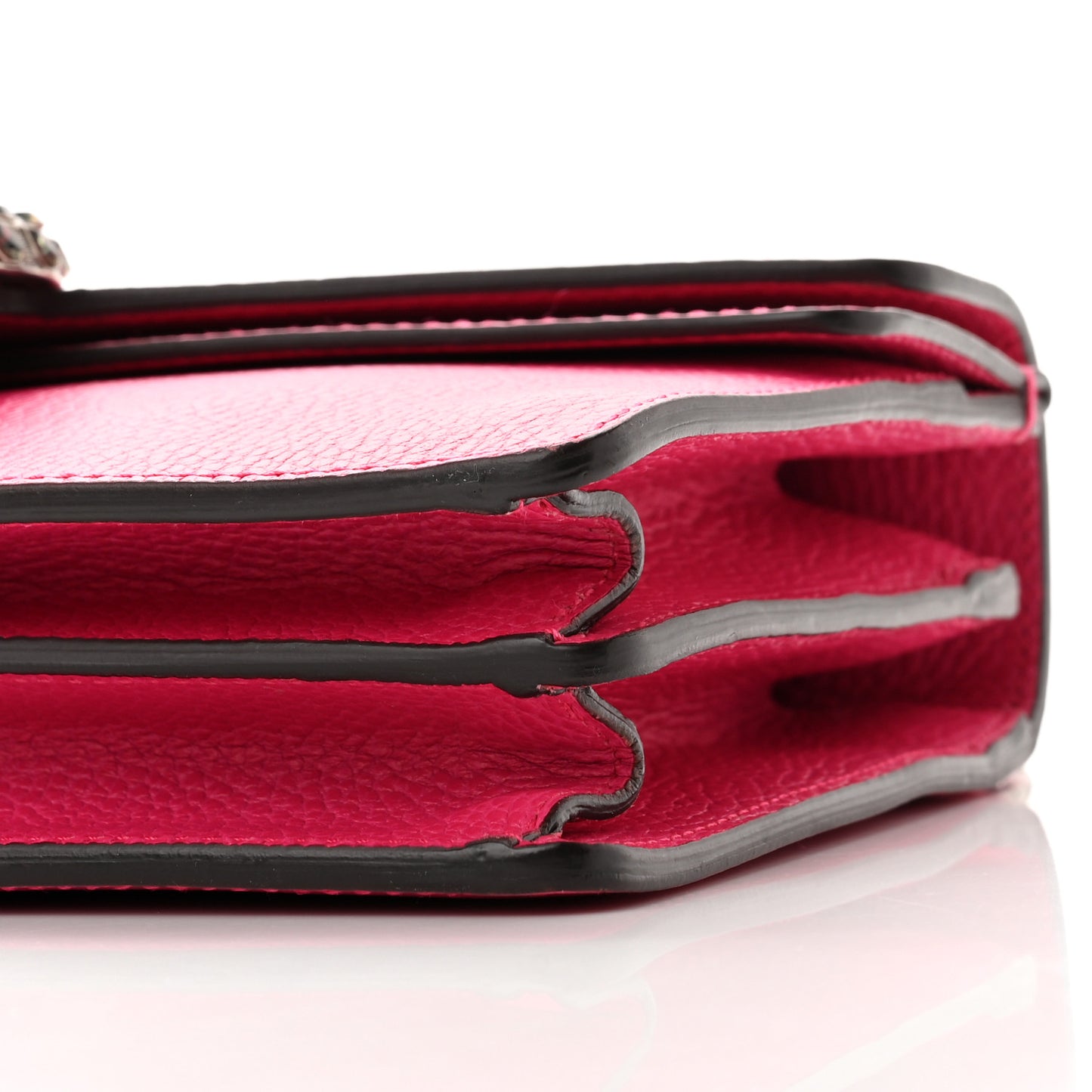 Dollar Calfskin Small Dionysus Shoulder Bag Box Pink