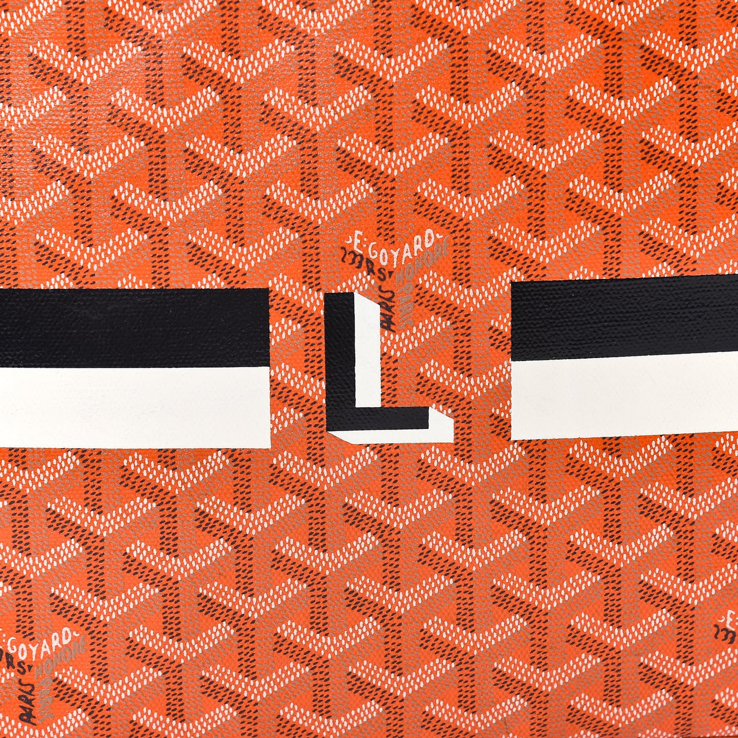 Goyardine Senat Pochette MM Orange