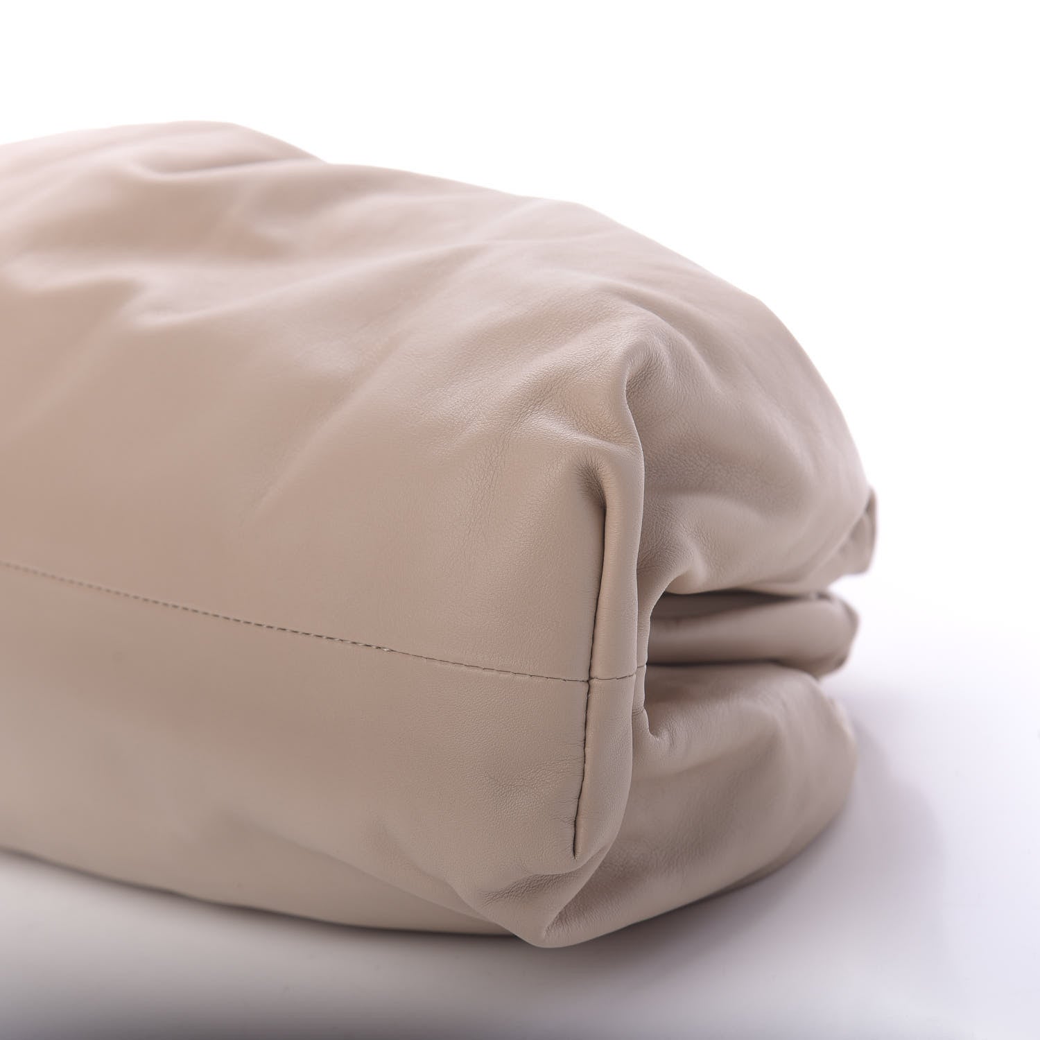 Bottega Veneta Smooth Butter Calf The Pouch Oversized Clutch Nude 6 of 10