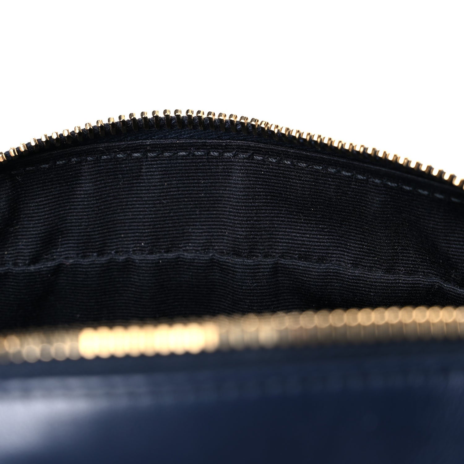 Saint Laurent Calfskin Matelasse Monogram Lou Camera Bag Navy 8 of 12
