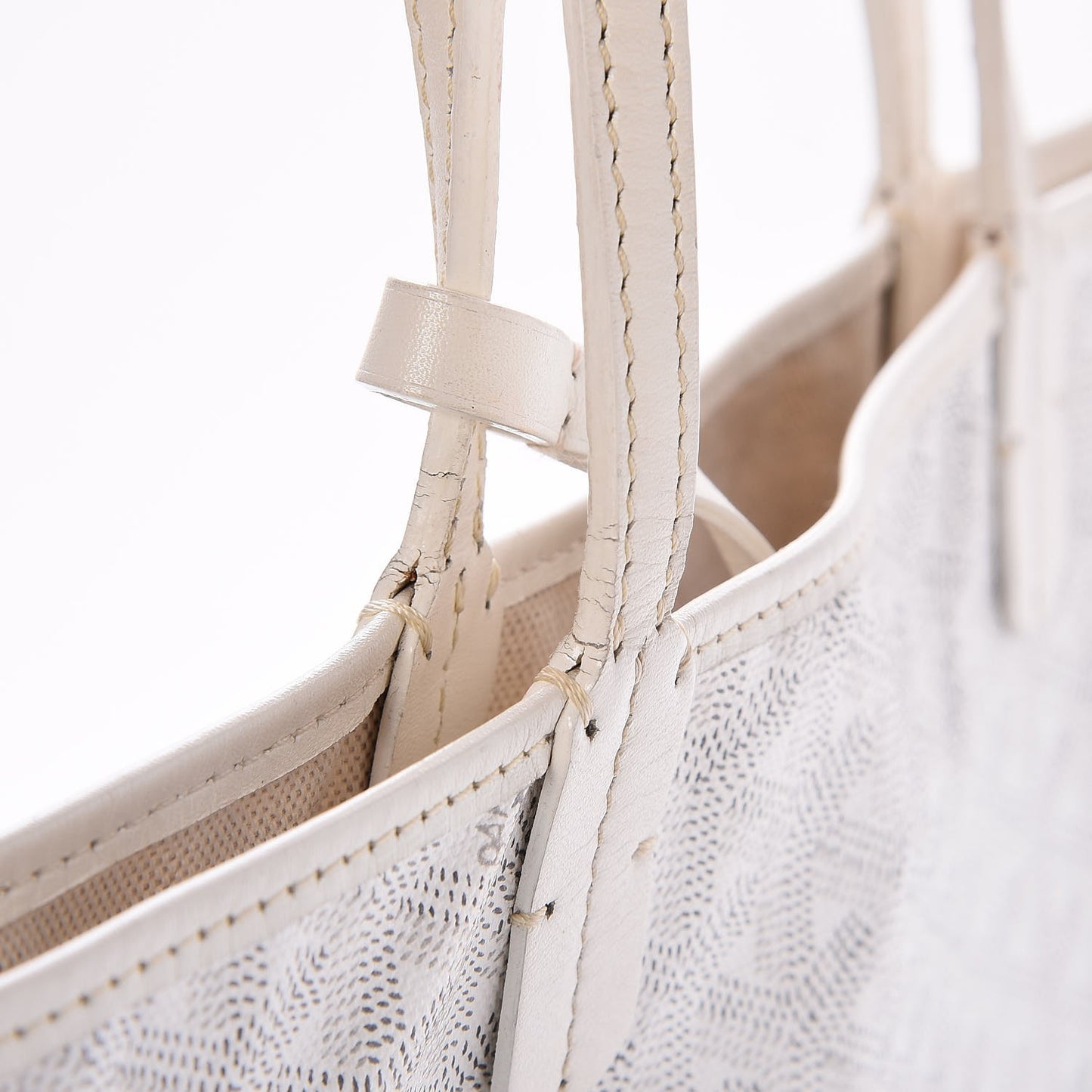 Goyardine Saint Louis PM White
