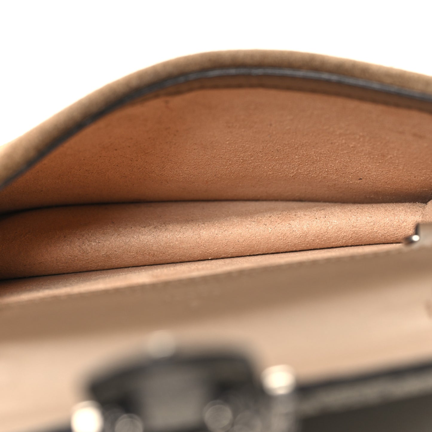 GG Supreme Monogram Super Mini Dionysus Shoulder Bag Taupe