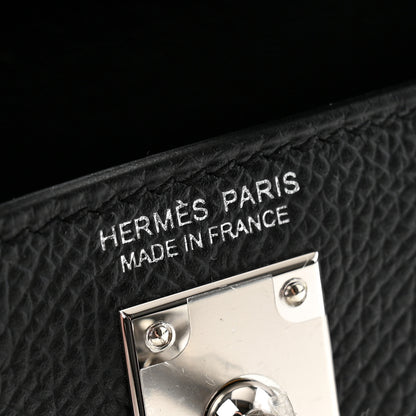 Hermes Epsom Mini Kelly Sellier 20 Black 6 of 11