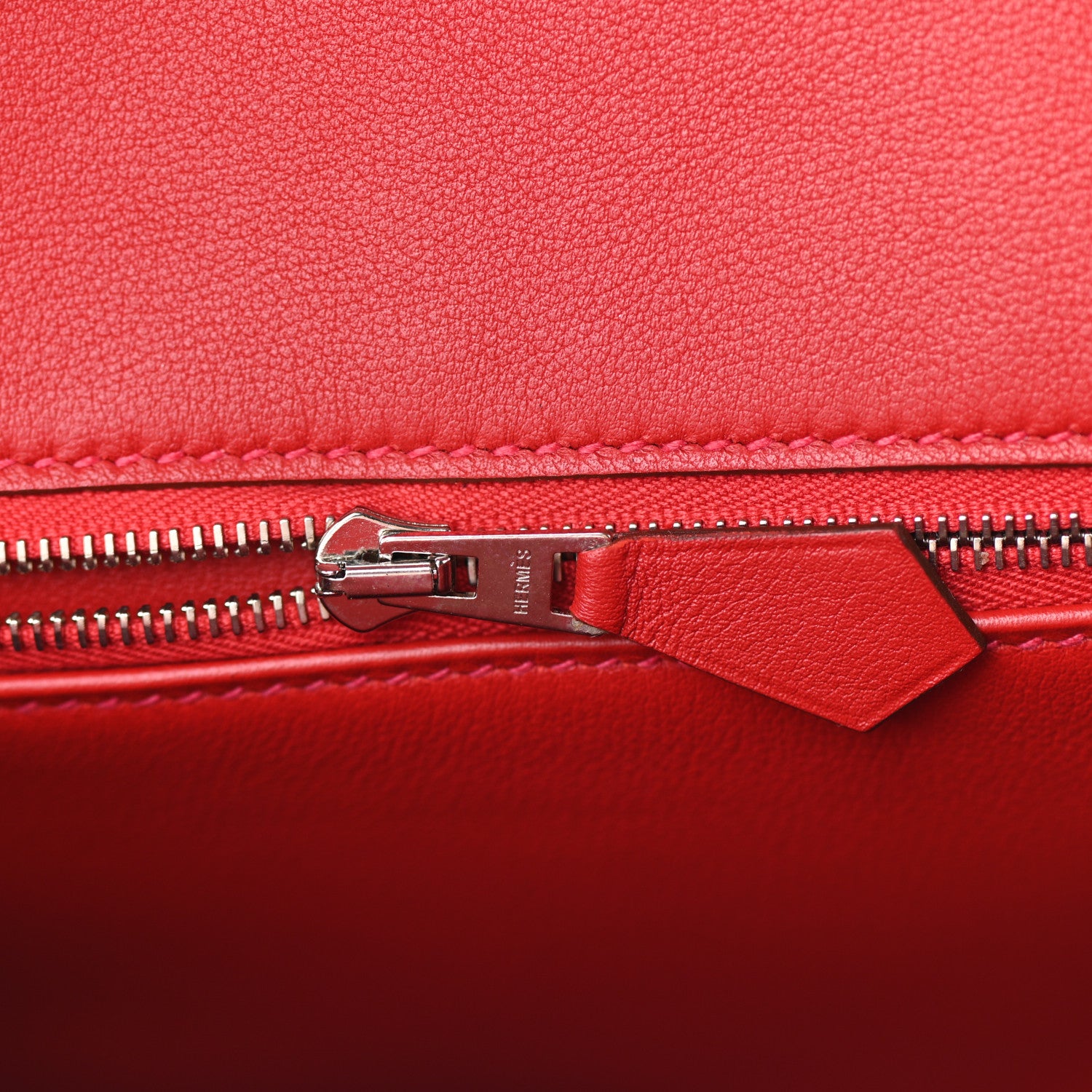 Hermes Swift Birkin 25 Vermillion 20 of 36