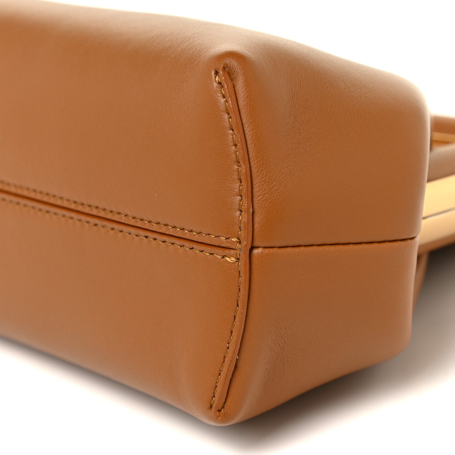 Fendi Shiny Nappa Small Fendi First Caramello 10 of 11