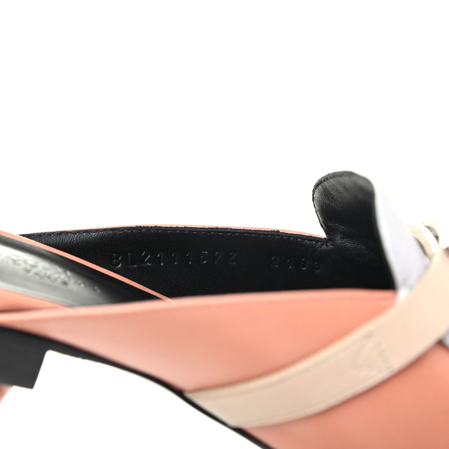 Goatskin Oz Mules 36 Rose Aube Multicolore