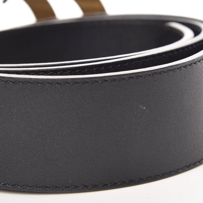 Gucci Calfskin Double G 40mm Belt 80 32 Black 7 of 8