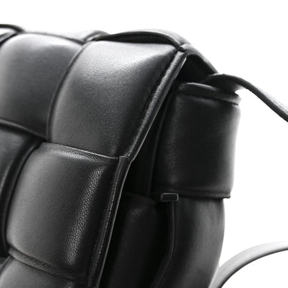 Bottega Veneta Nappa Maxi Intreccio Padded Cassette Crossbody Bag Black 12 of 14