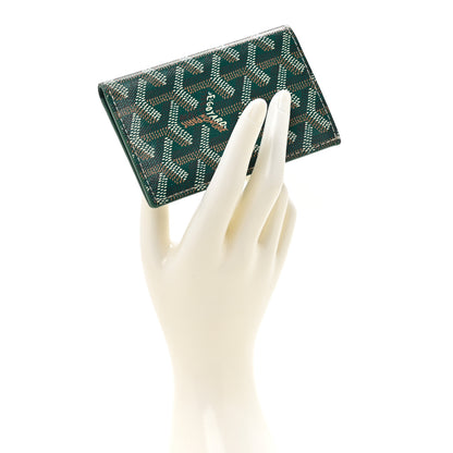 Goyard Goyardine Saint Pierre Card Holder Green 2 of 11