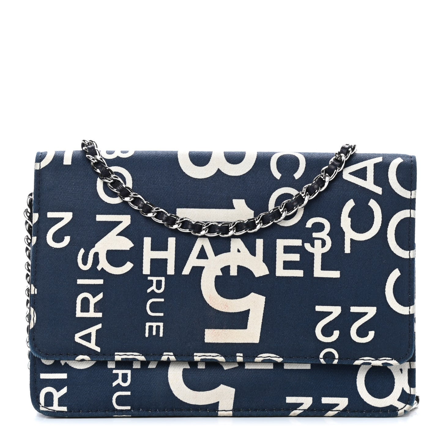 Denim Coco Wallet On Chain WOC Blue