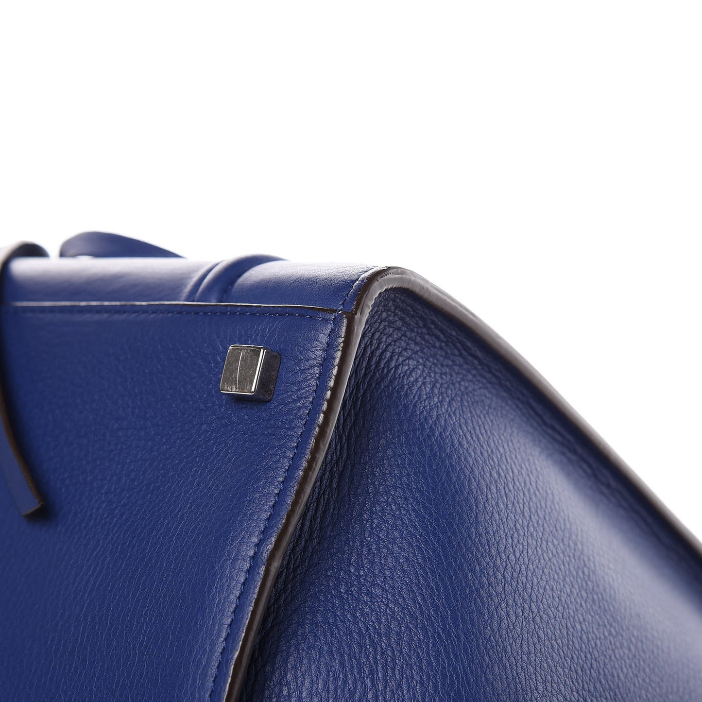 Supple Calfskin Medium Phantom Luggage Indigo