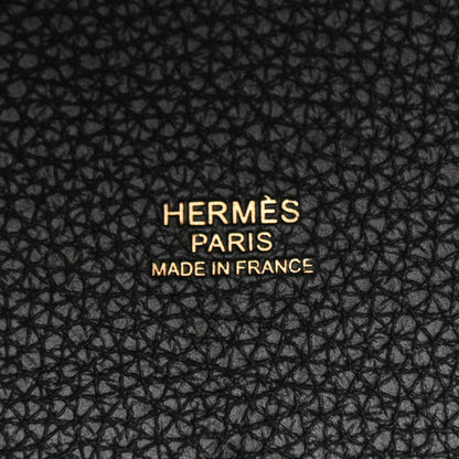 Hermes Taurillon Clemence Picotin Lock 18 PM Black 6 of 10