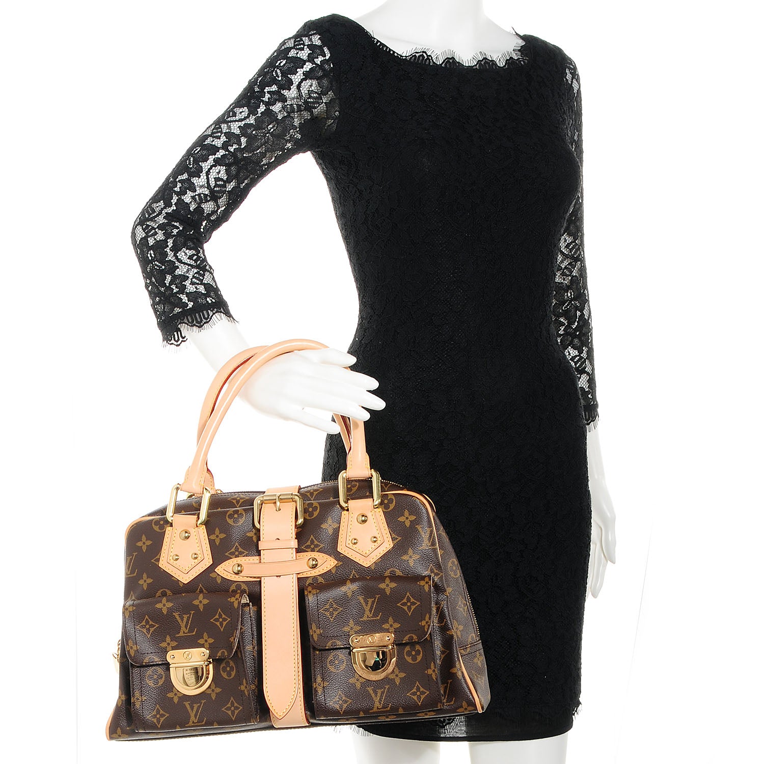 Louis Vuitton Monogram Manhattan GM 2 of 7
