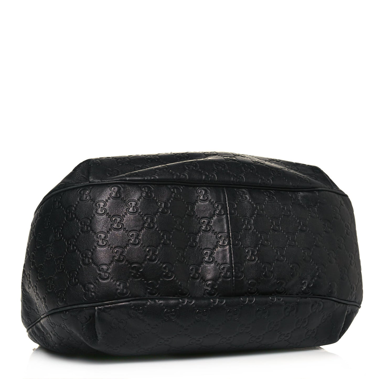 Guccissima Medium Emily Hobo Black