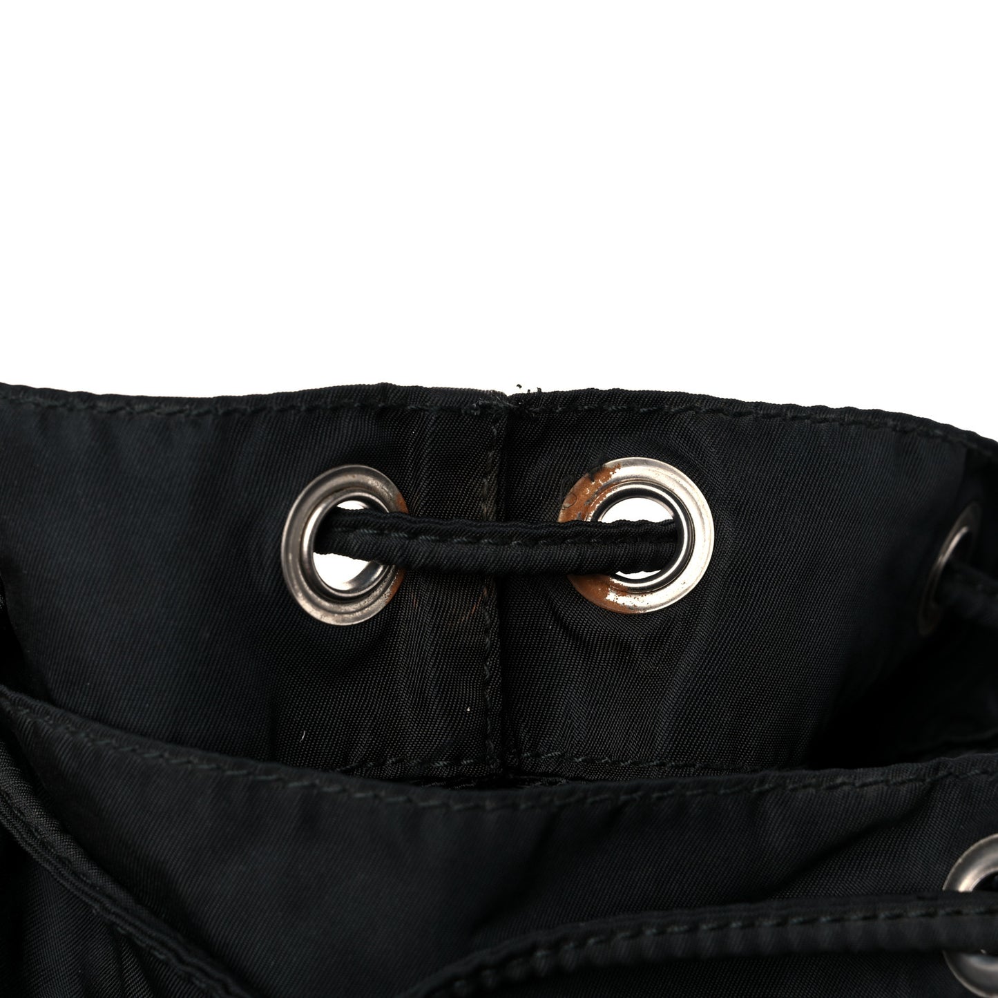 Nylon Vela Medium Backpack Black